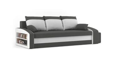 Couch HEWLET mit Hocker & Regal